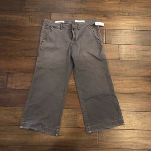 Anthropologie wife legged cropped pants